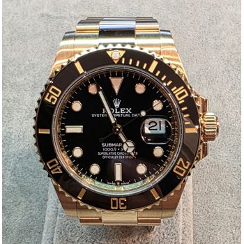 ROLEX<BR>SUBMARINER DATE ORO AMARILLO 41MM. · ref.: 126618LN