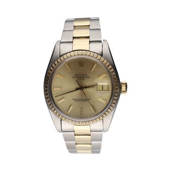 ROLEX<BR>OYSTER PERPETUAL DATE ACERO Y ORO 34MM... · ref.: 1505