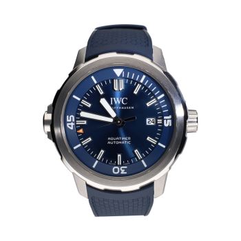 IWC<BR>AQUATIMER 300M ACERO ESFERA AZUL 42MM.... · ref.: IW328801