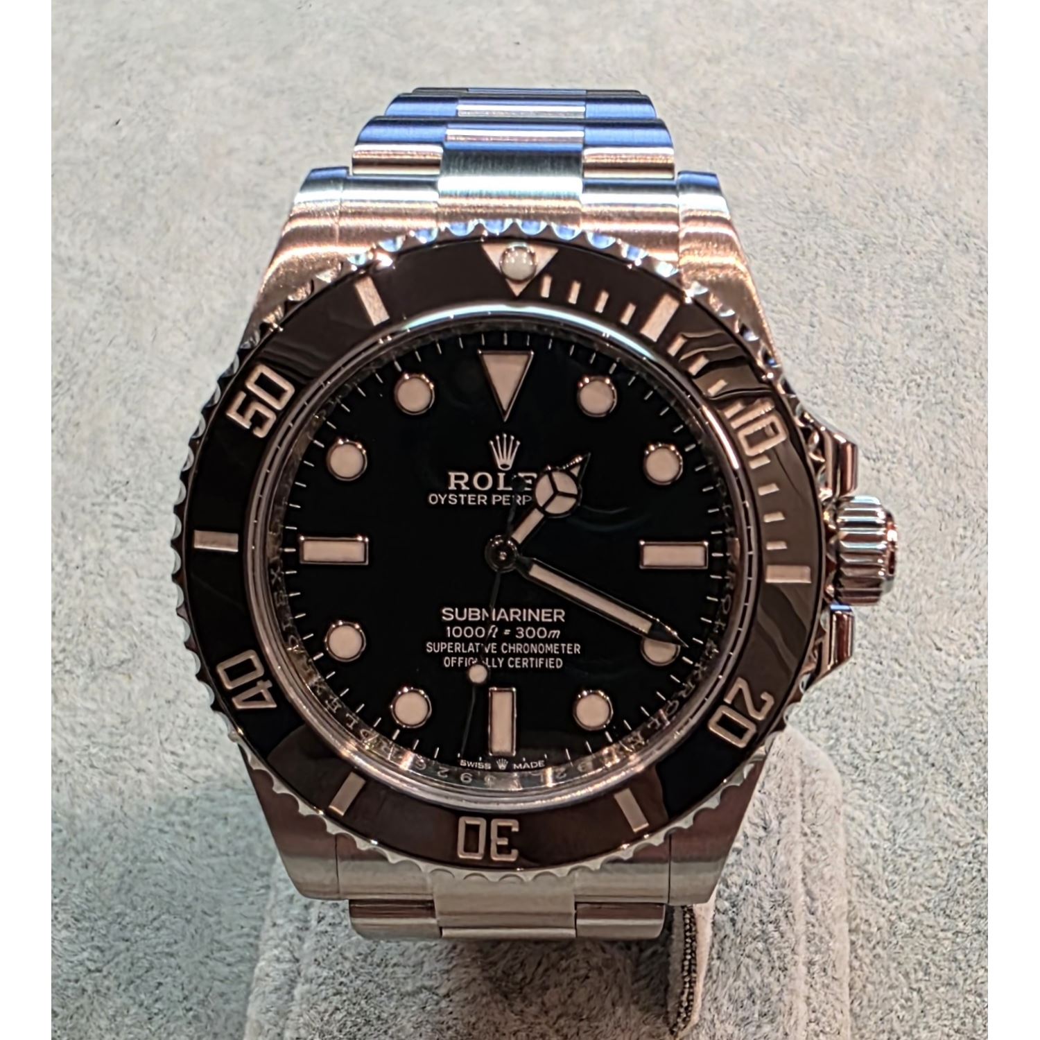 Submariner no date acero cerámico 41mm.  