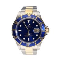 ROLEX<BR>SUBMARINER DATE ACERO Y ORO AZUL 40MM....