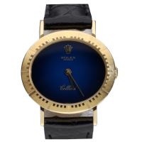 Cellini lady oro amarillo esfera azul 25mm.   