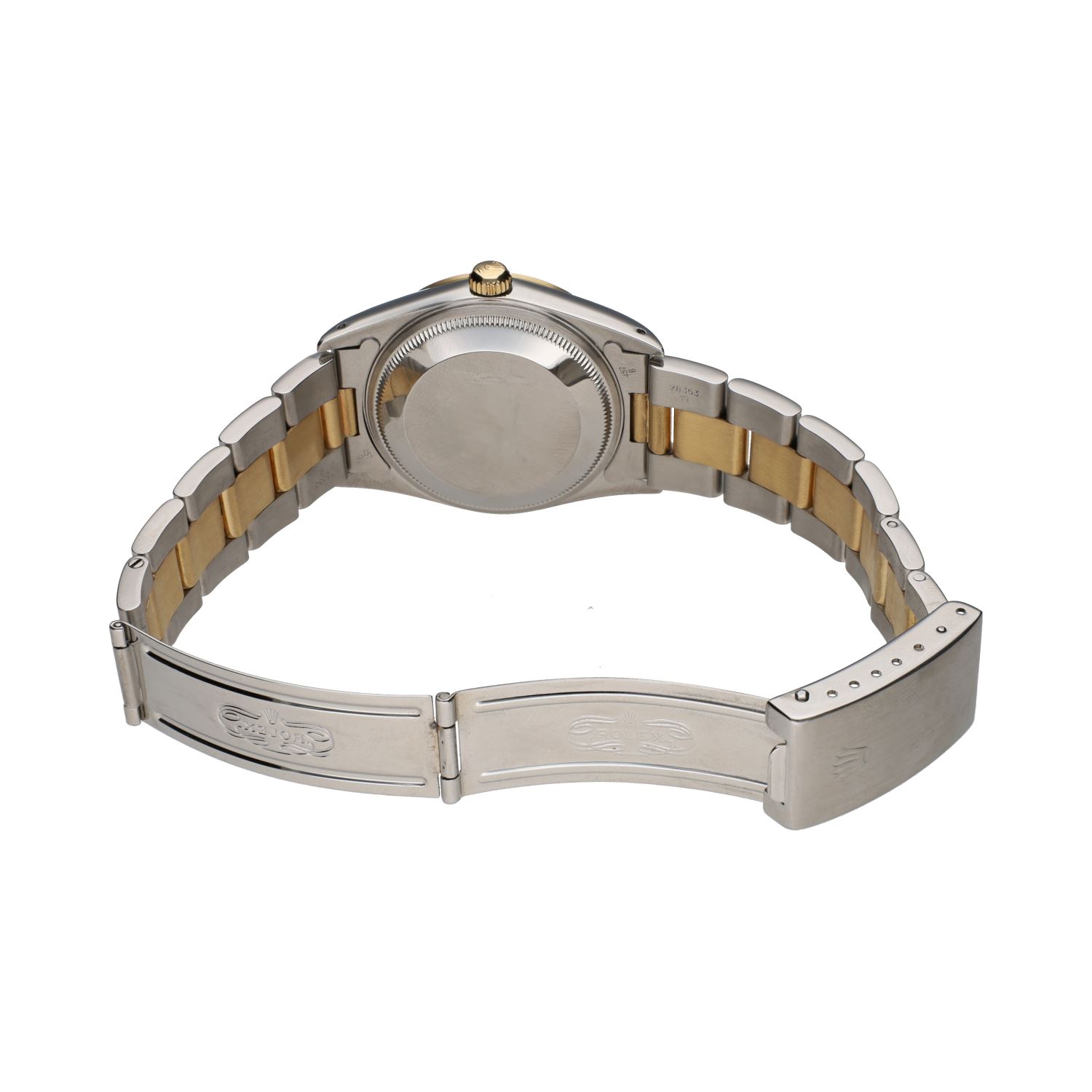 Oyster perpetual date acero y oro 34mm.   