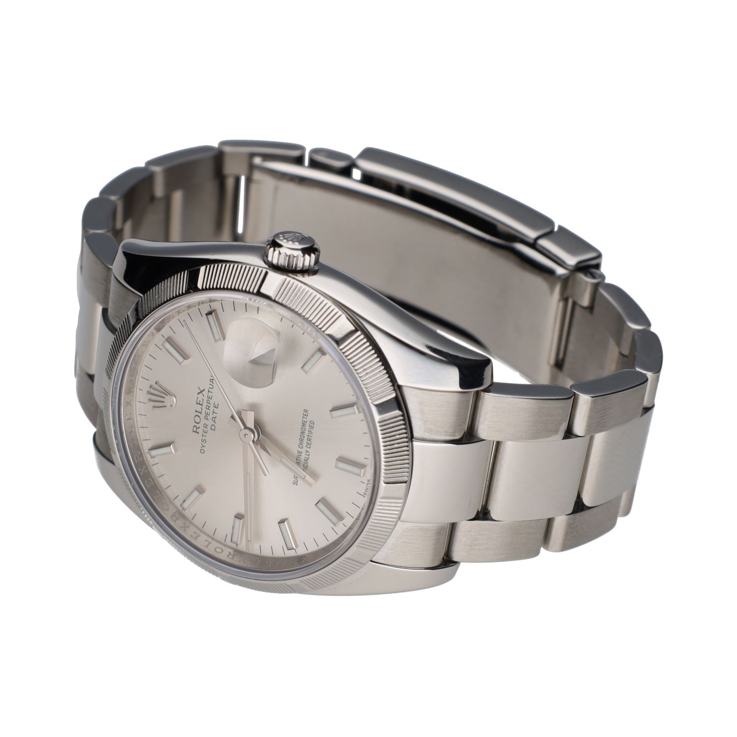 Oyster perpetual date acero 34mm.   