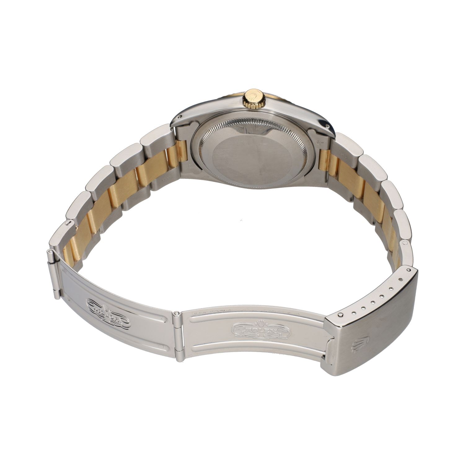 Datejust acero y oro esfera negra 36mm.   