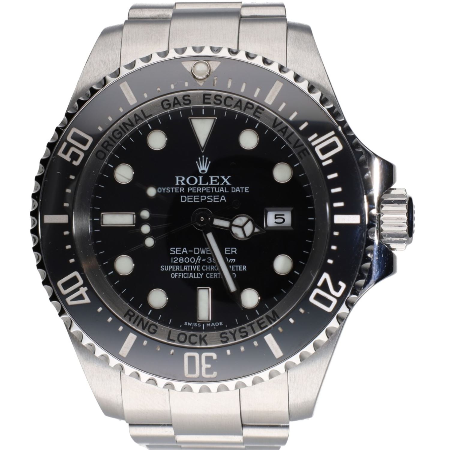 Sea-dweller deepsea acero 44mm.  