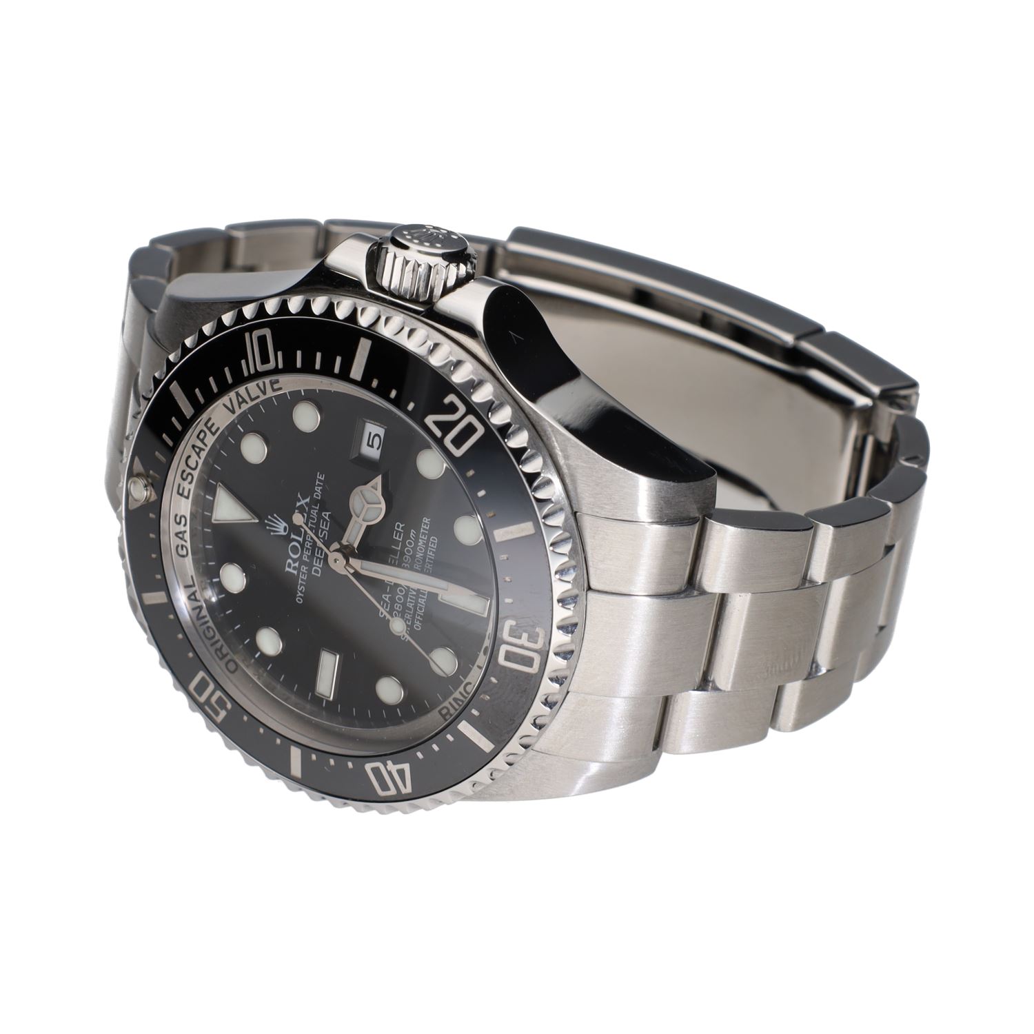 Sea-dweller deepsea acero 44mm.  