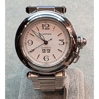 CARTIER<BR>PASHA ACERO AUTOMÁTICO 35MM. · ref.: 2475