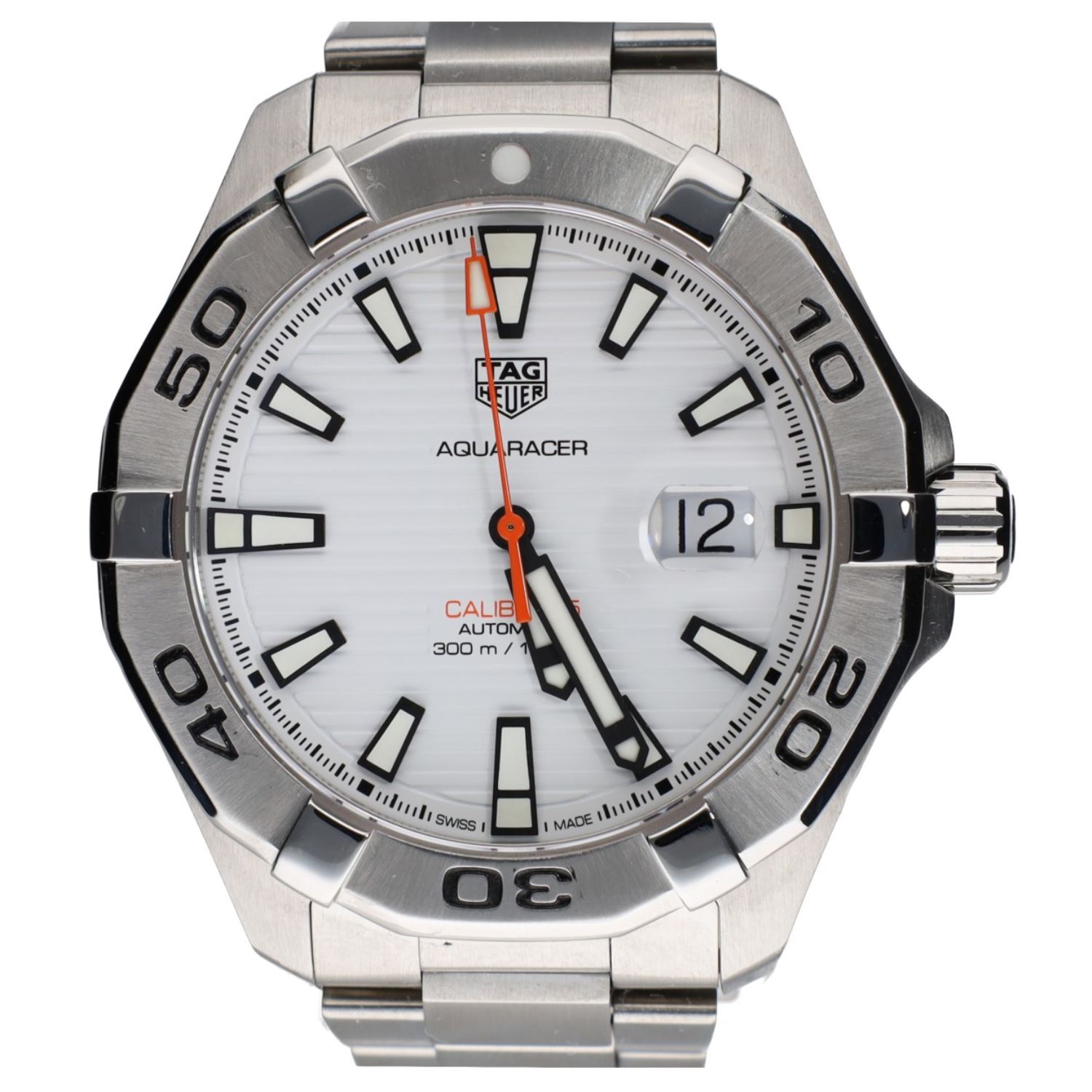 Aquaracer calibre 5 acero 300m 43mm.   