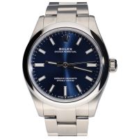 Oyster perpetual cadete acero esfera azul 31mm.   