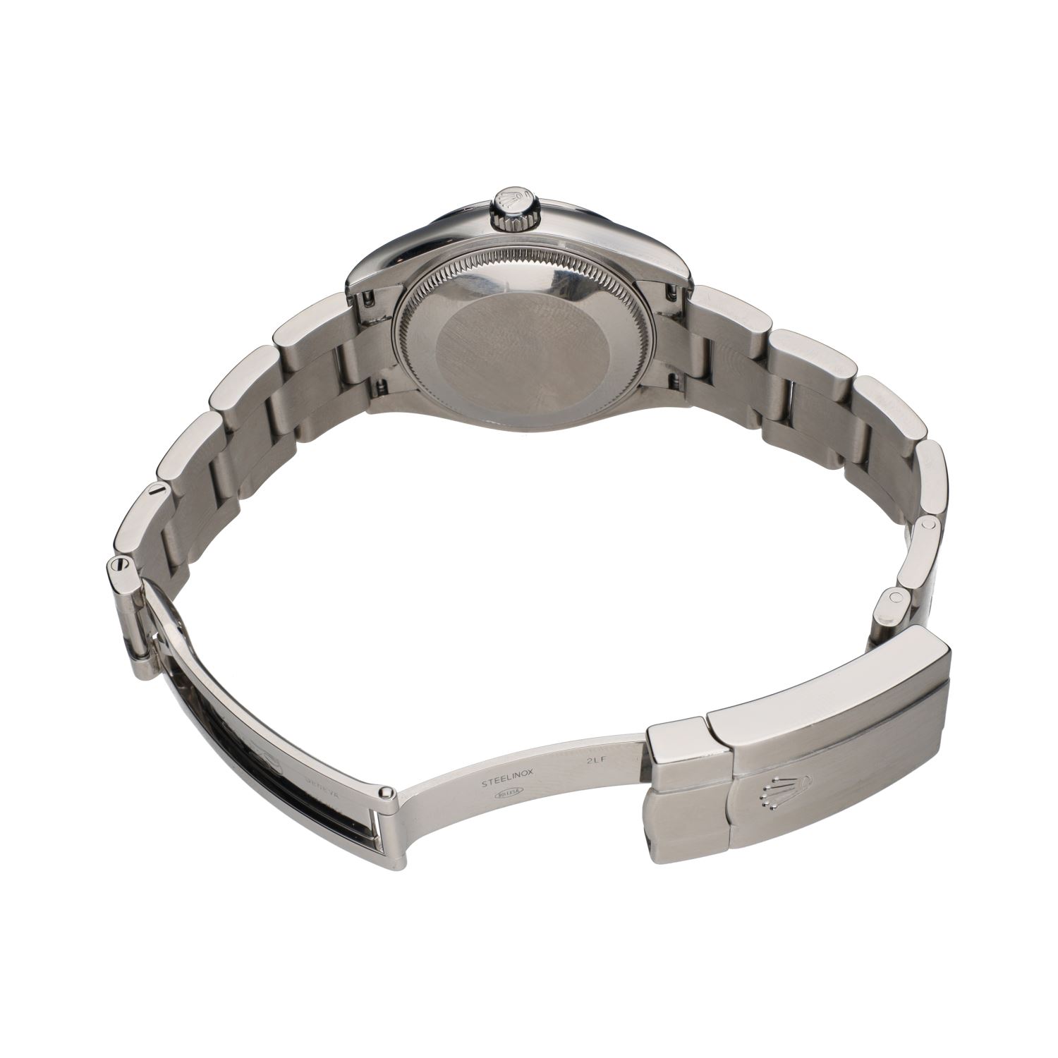 Oyster perpetual cadete acero esfera azul 31mm.   
