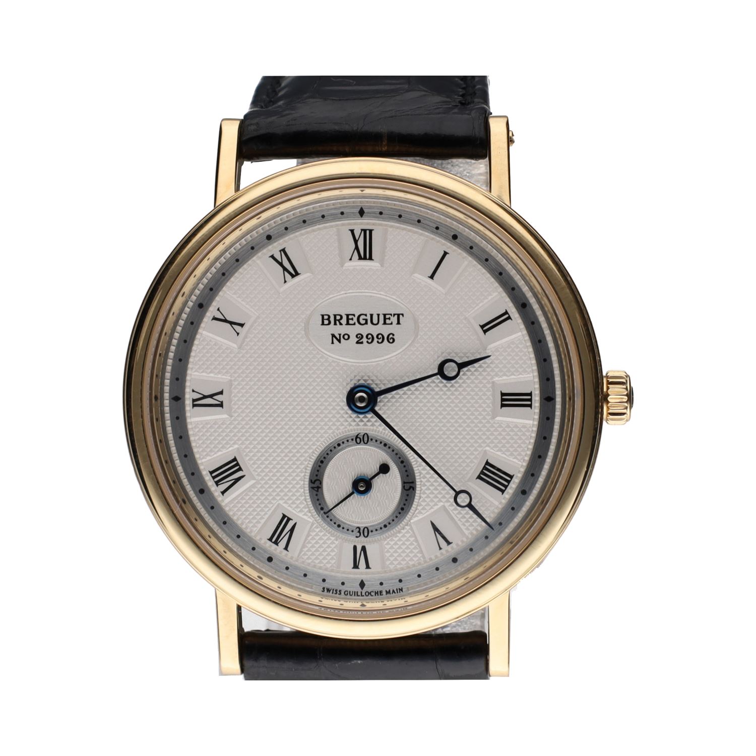 Classique oro amarillo cuerda manual 34mm.   
