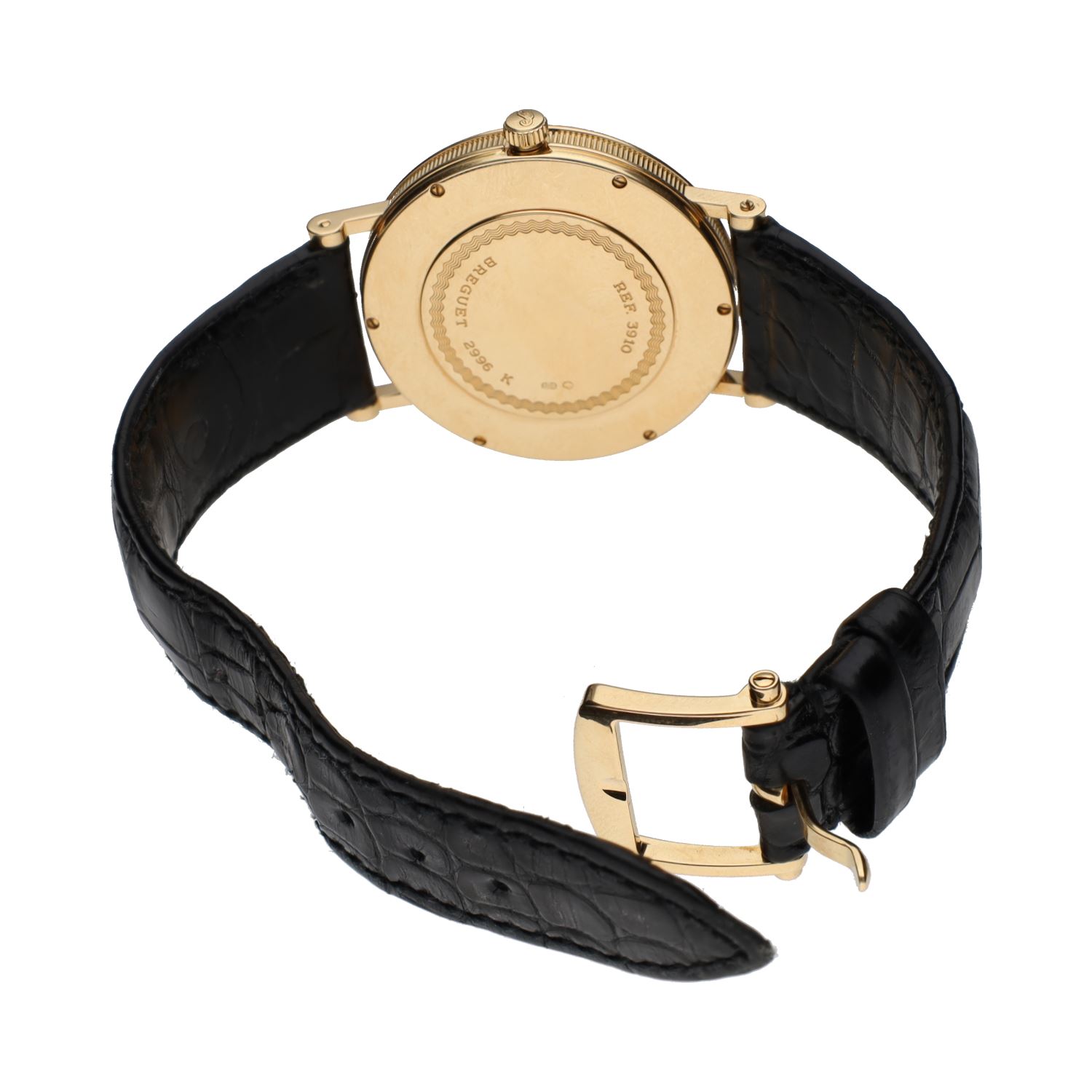 Classique oro amarillo cuerda manual 34mm.   
