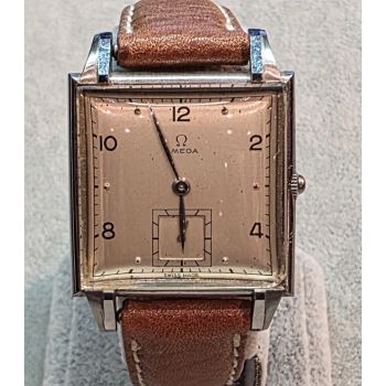 OMEGA<BR>VINTAGE CUADRADO ACERO CUERDA MANUAL. ... · ref.: 3797/5
