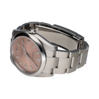 Oyster perpetual acero esfera rosa 34mm.   