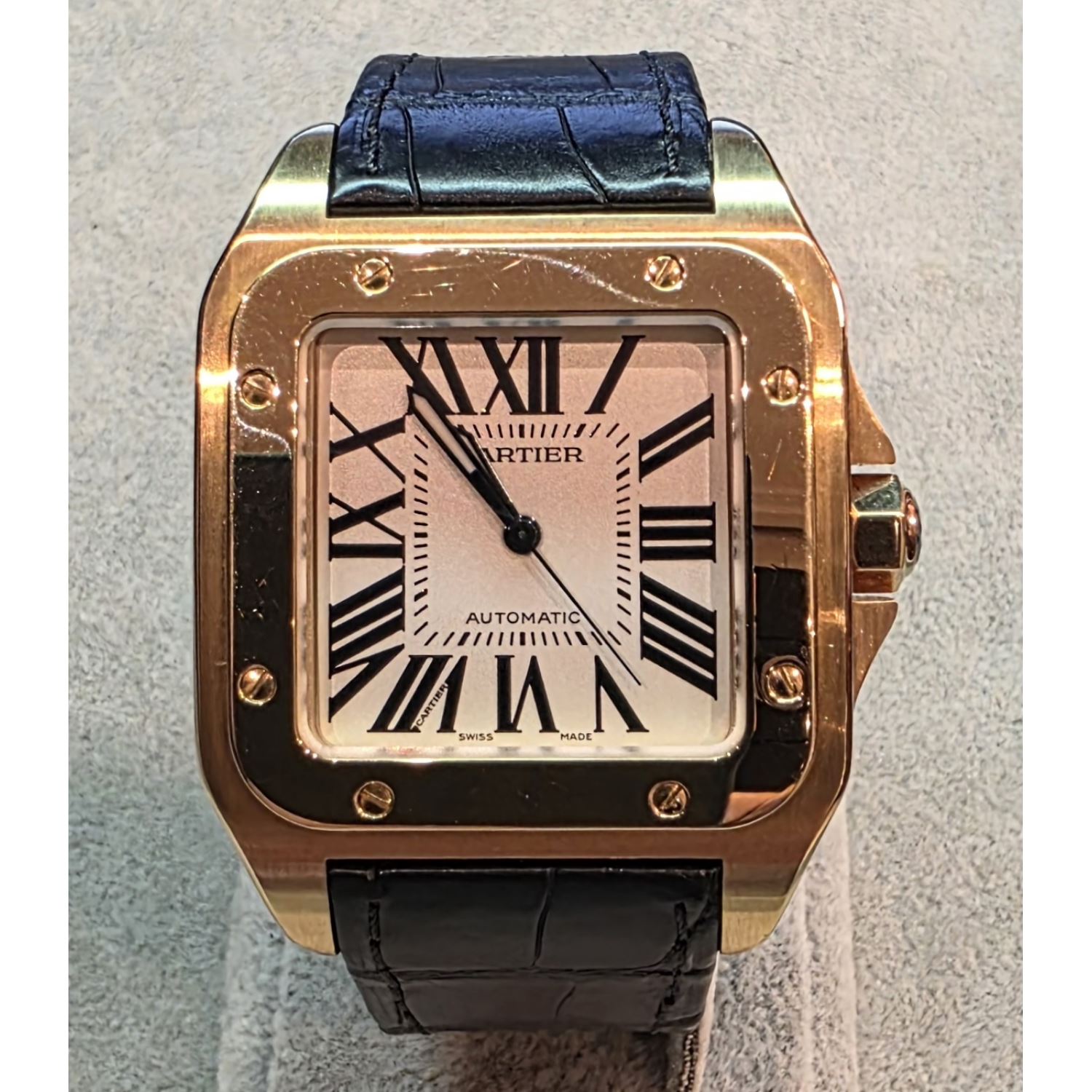 Santos 100 xl oro amarillo 38mm.  