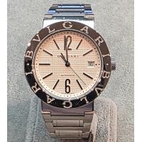 BULGARI<BR>BULGARI ACERO AUTOMÁTICO 38MM.