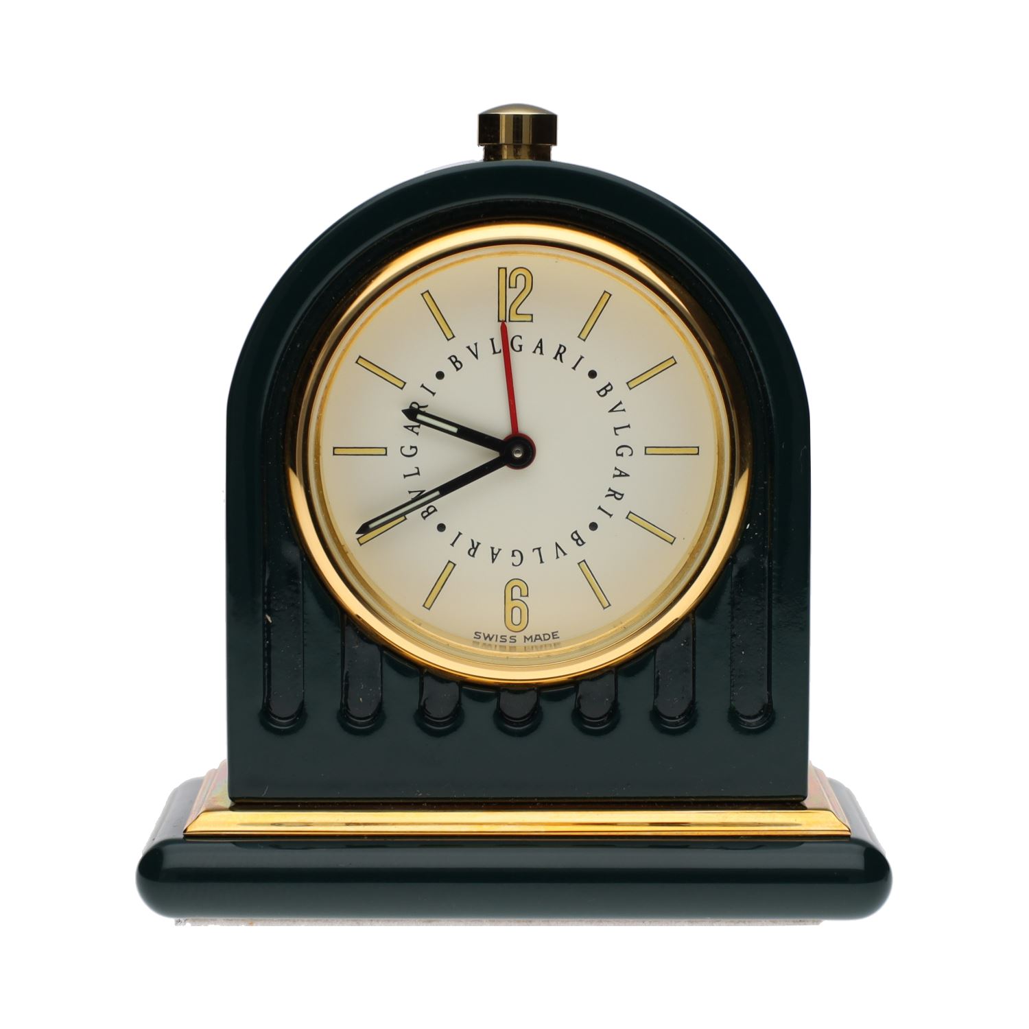 Reloj despertador de viaje bulgari quartz.   