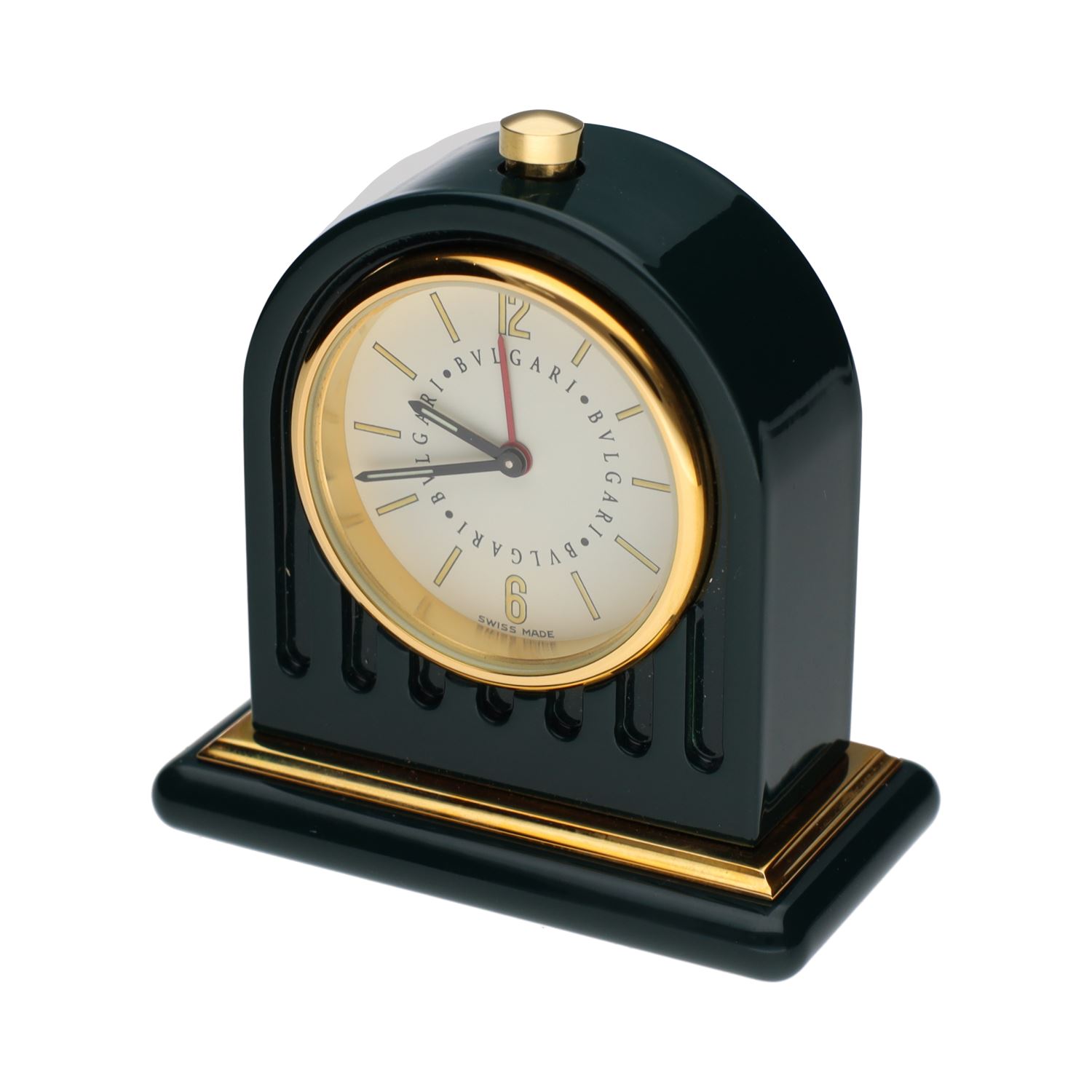 Reloj despertador de viaje bulgari quartz.   
