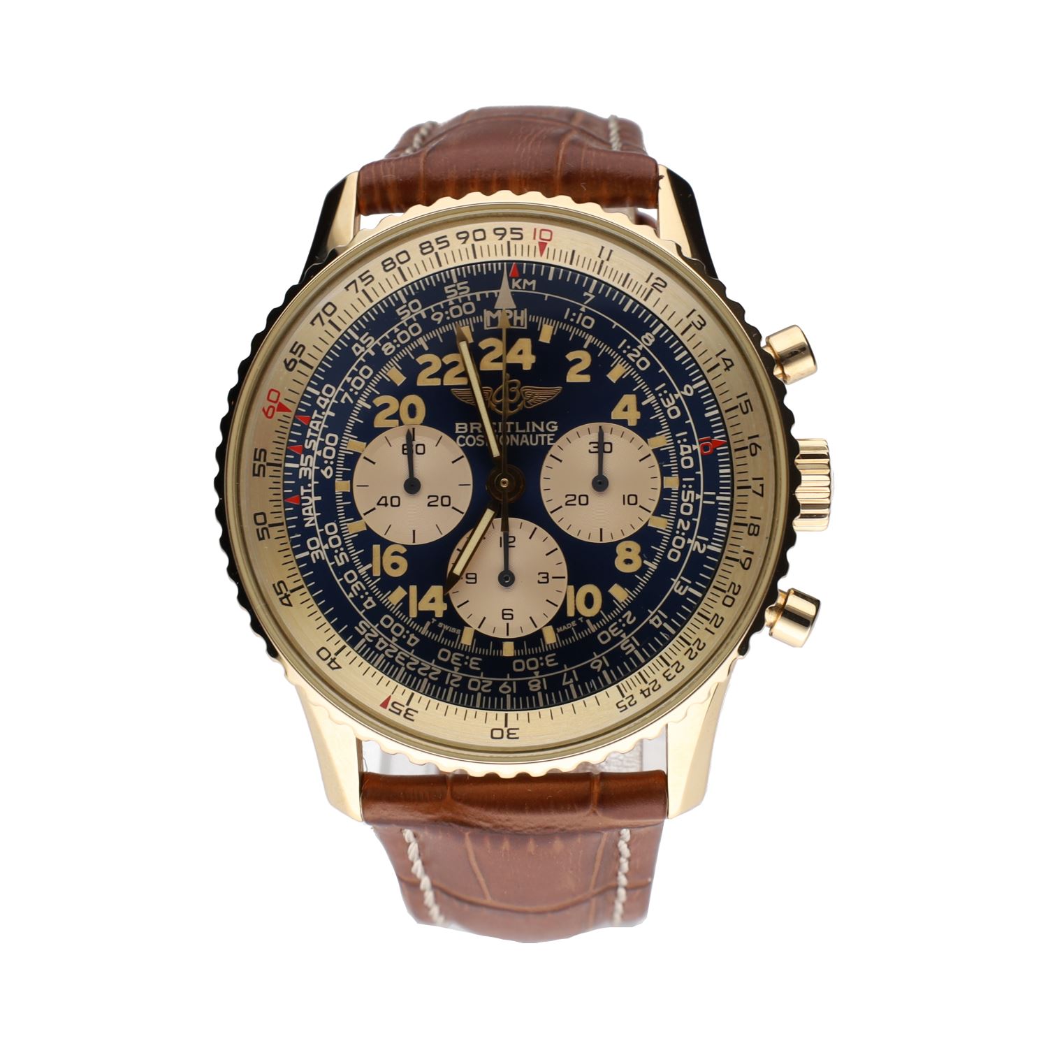 Navitimer cosmonaute oro amarillo 41mm.   