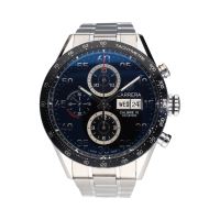 TAG HEUER<BR>CARRERA CALIBRE 16 ACERO 43MM.