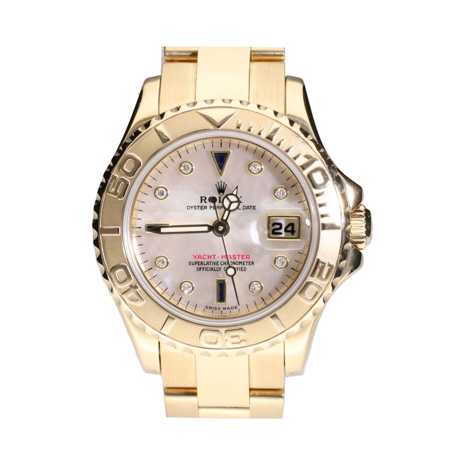 Yacht-master oro amarillo madreperla 29mm.   