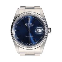 Datejust acero oyster esfera azul 36mm.   