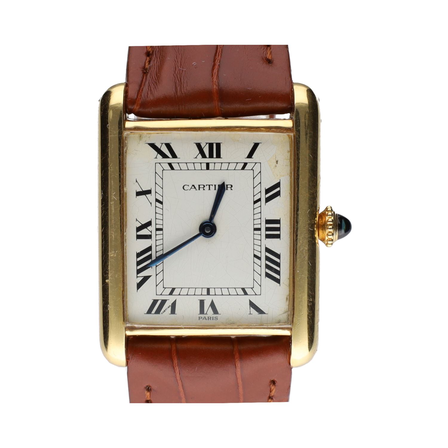 Tank louis oro amarillo cuerda manual.  