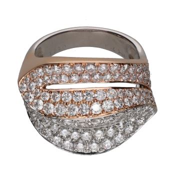ANILLOS / SORTIJAS<BR>SORTIJA EN ORO BLANCO Y ORO AMARILLO C... · ref.: (LNL)