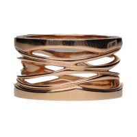 Sortija b-zero legend de bulgari en oro amarillo. Talla 56.