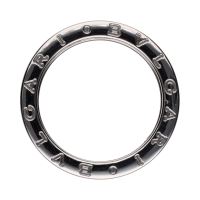 Sortija b-zero de bulgari cuatro bandas en oro blanco. Talla 56.