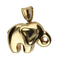 COLGANTES<BR>COLGANTE CON FORMA DE ELEFANTE EN ORO ...