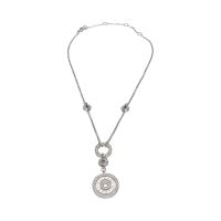 Collar bulgari astrale en oro blanco con brillantes.