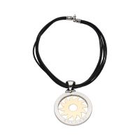 COLLARES<BR>COLLAR BULGARI BULAGRI EN CORDÓN DE CU...