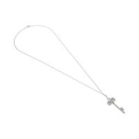 Collar y colgante llave de tiffany & co en platino y brillantes.