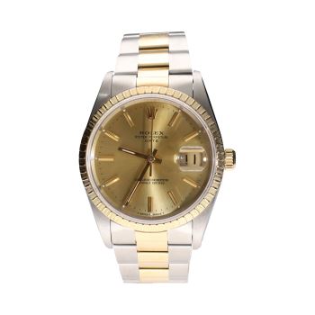 ROLEX<BR>OYSTER PERPETUAL DATE ACERO Y ORO 34MM... · ref.: 15223