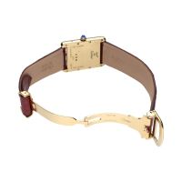 Must de cartier plata vermeil 26mm.   