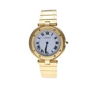 CARTIER<BR>SANTOS RONDE ORO AMARILLO QUARTZ 32MM....