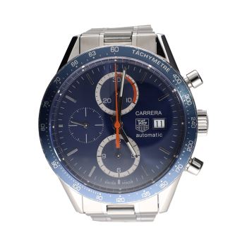 TAG HEUER<BR>CARRERA CALIBRE 16 ACERO ESFERA AZUL 4... · ref.: CV2015