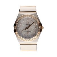 Constellation diamonds acero y oro rosa señora quartz 24mm.   