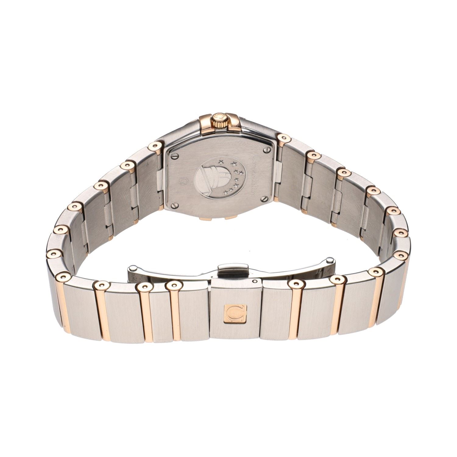 Constellation diamonds acero y oro rosa señora quartz 24mm.   