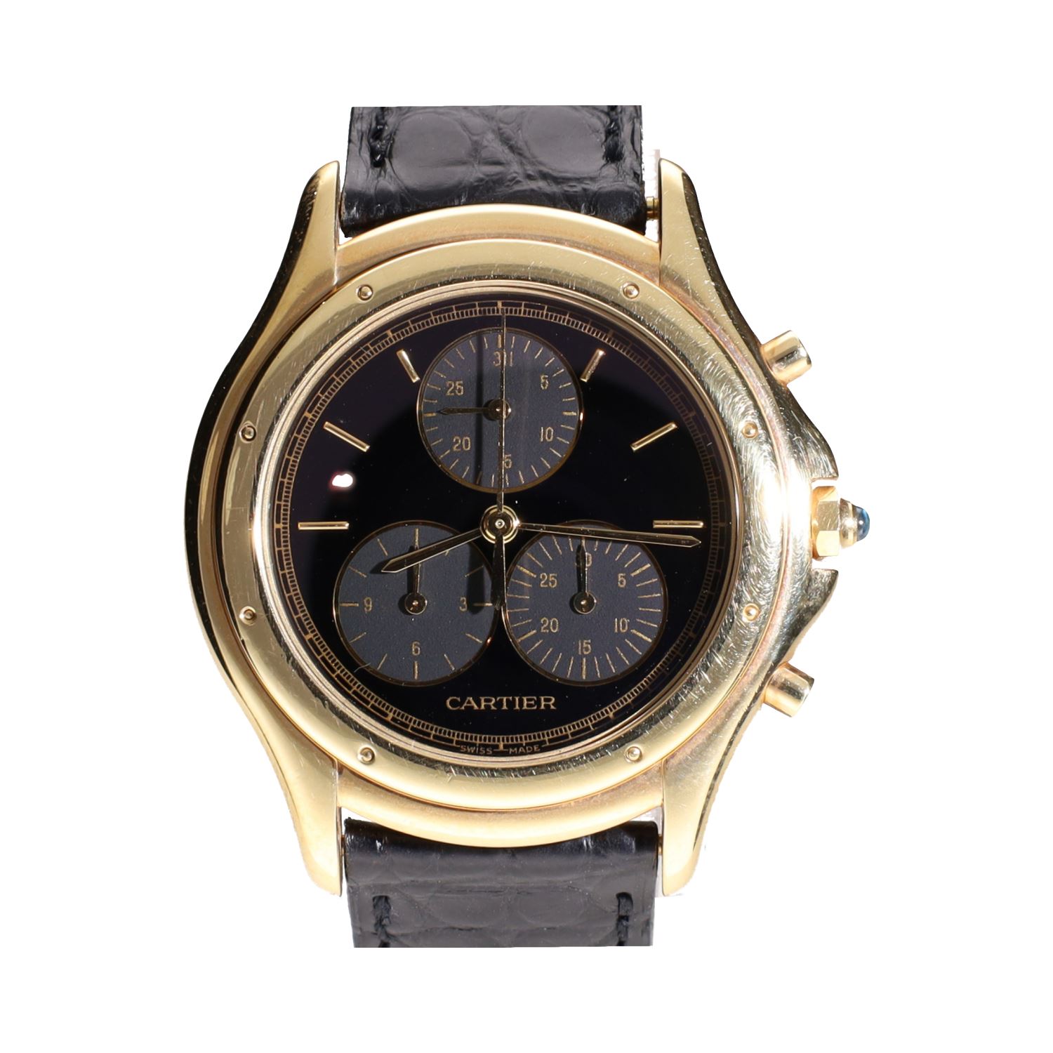 Cougar chronograph oro amarillo quartz 33mm.  