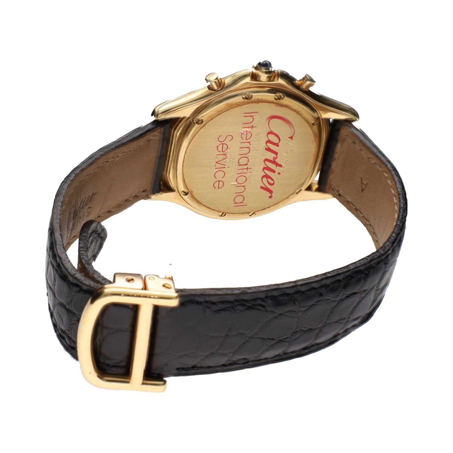 Cougar chronograph oro amarillo quartz 33mm.  