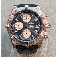 BREITLING<BR>CROSSWIND CHRONOGRAPH ESFERA AZUL ACER...