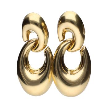 PENDIENTES<BR>PENDIENTES EN ORO AMARILLO. · ref.: (NXMX)