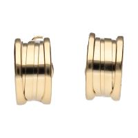 PENDIENTES<BR>PENDIENTES BULGARI B-ZERO ANCHOS EN OR...