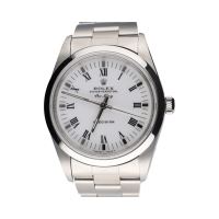 Air-king acero esfera blanca 34mm.   
