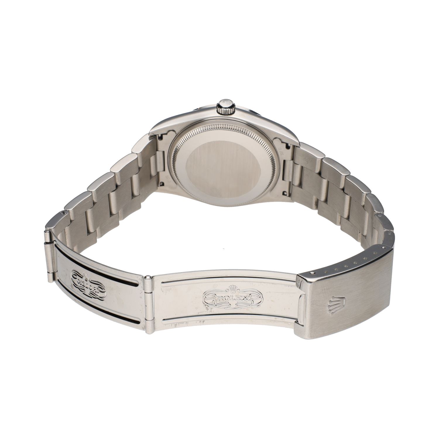 Air-king acero esfera blanca 34mm.   