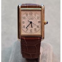 CARTIER<BR>MUST DE CARTIER PLATA ARGENT QUARTZ.  ...