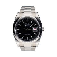 ROLEX<BR>DATEJUST ACERO OYSTER ESFERA NEGRA 36M...
